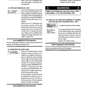 Kobelco Sk235sr-1e, Sk235sr LC-1E Hydraulic Excavator Operator Owners Operation Manual | Instant PDF Download image 6