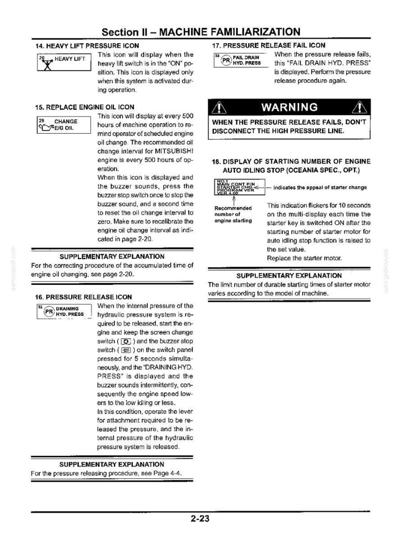 Kobelco Sk235sr-1e, Sk235sr LC-1E Hydraulic Excavator Operator Owners Operation Manual | Instant PDF Download image 6