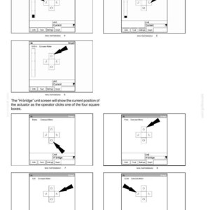 May include: Diagrams of an electrical system interface with arrows and text. The text includes "Electrical systems - Electrical system", "Concave Motor", "Unit", "Current", and "H bridge".