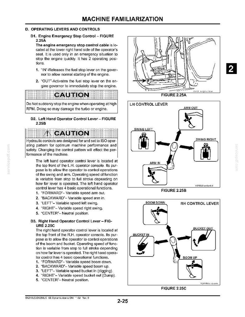 Kobelco Sk290lc-6e, SK330LC-6E Hydraulic Excavator Operator Owners Operation Manual | Instant PDF Download imagen 7