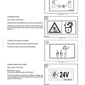 New Holland E305C EVO Crawler Excavator Operator Owners Operation Manual | Instant PDF Download image 4