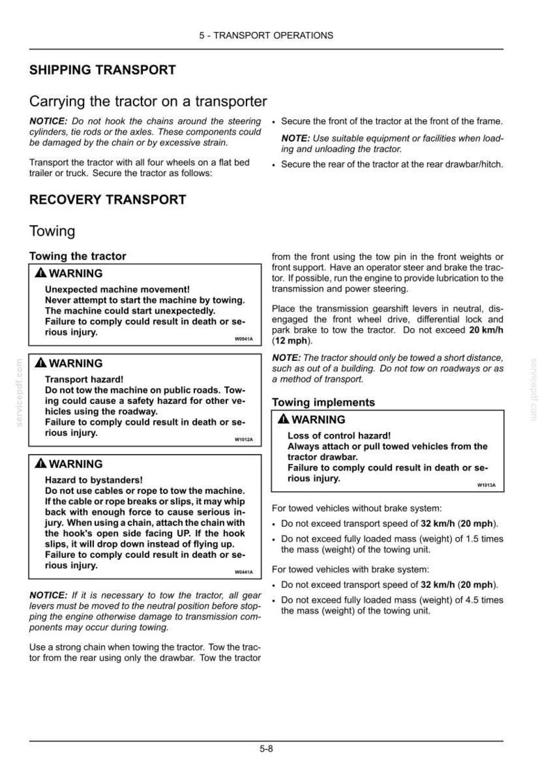 New Holland Boomer 33 & 37 Compact Tractor Operator Owners Operation Manual | Instant PDF Download image 8