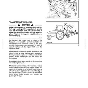 New Holland 330GM Tractor Operator Owners Operation Manual | Instant PDF Download image 5