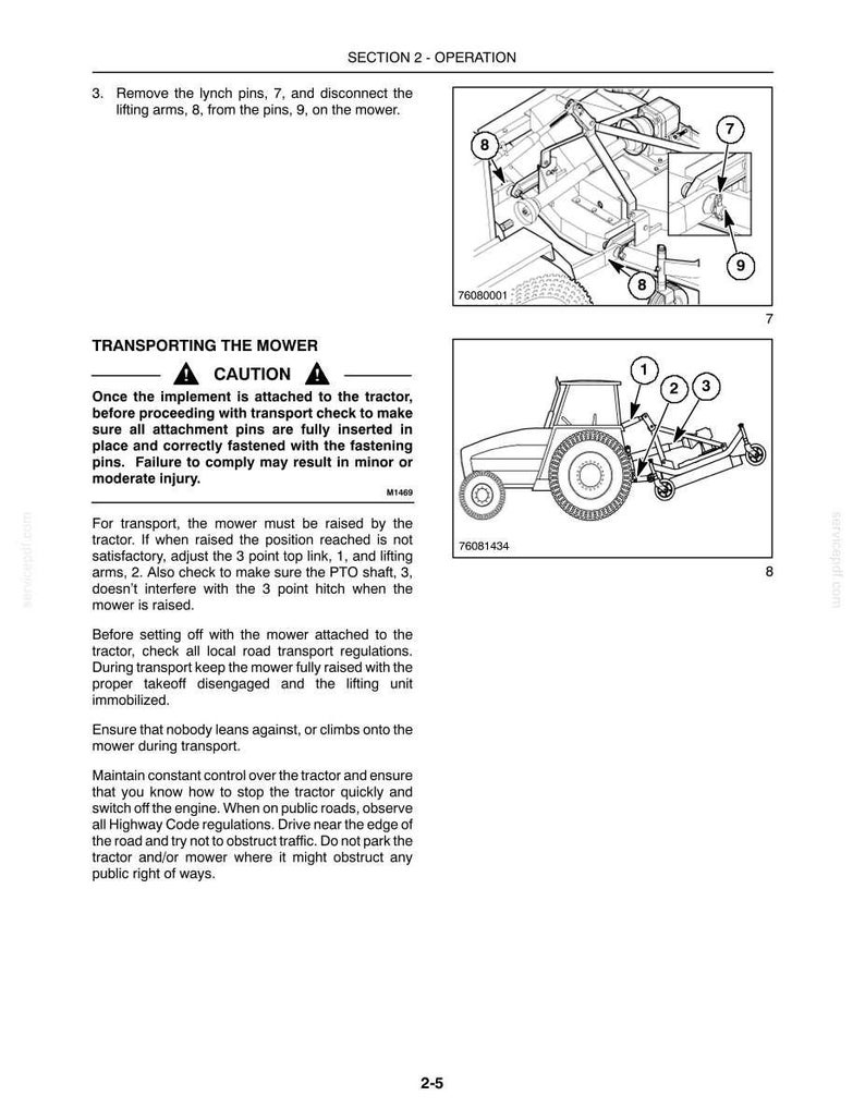 New Holland 330GM Tractor Operator Owners Operation Manual | Instant PDF Download image 5