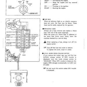 Kobelco SK220LC III Hydraulic Excavator Operator Owners Operation Manual | Instant PDF Download imagen 10