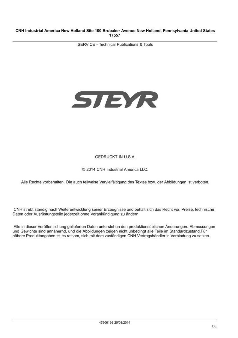 Steyr Nef Tier 4B ( final ) F4DFE413, F4DFE613, F4HFE413, F4HFE613 Motor Wartungsheft Reparatur Werkstattheft | PDF-Download Bild 6