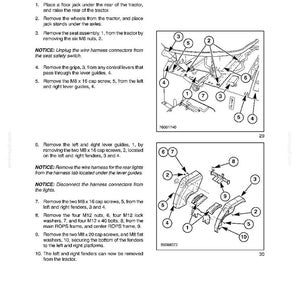 New Holland T1530 Tractor Service Repair Workshop Manual | Instant PDF Download image 11