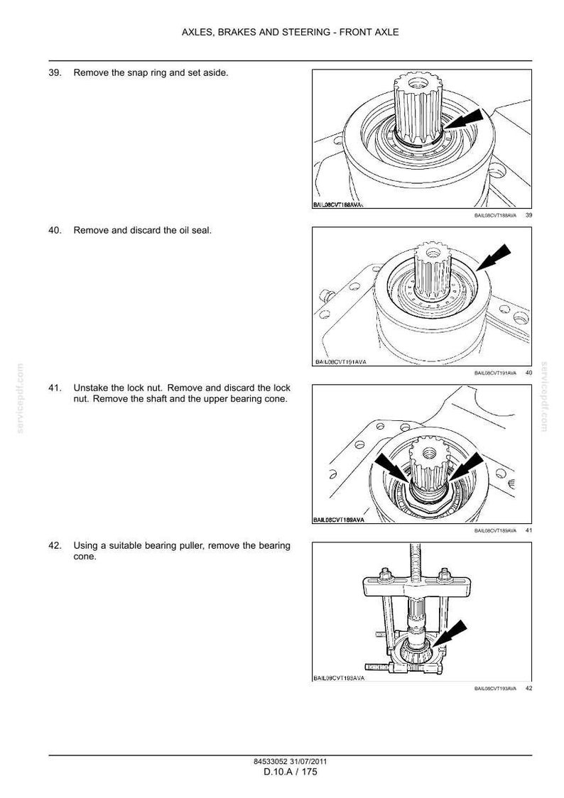 New Holland T8.275, T8.300, T8.330, T8.360, T8.390 Tractor Service Repair Workshop Manual | Instant Pdf Download image 9