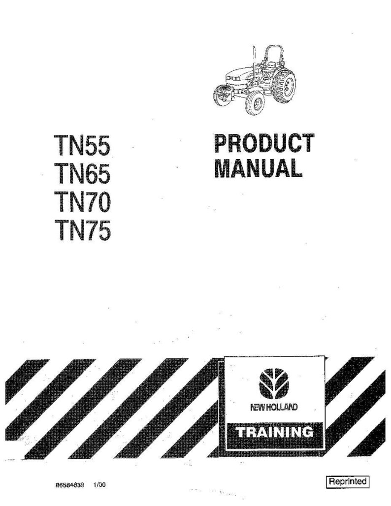 New Holland Tn55, Tn65, TN70, TN75 Tractor Operator Owners Operation Manual | Instant PDF Download image 3