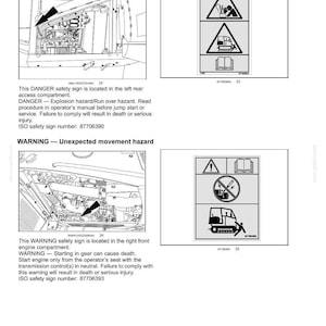 New Holland D150C Tier 2 Crawler Dozer Operator Owners Operation Manual | Instant PDF Download image 4