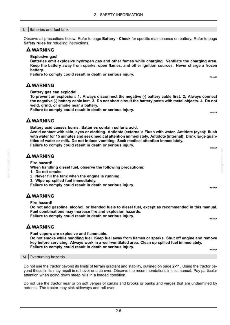 New Holland TD4.90F Tractor Operator Owners Operation Manual | Instant PDF Download image 4