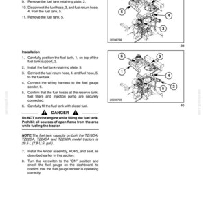 Manuale di officina per la riparazione e la manutenzione dei trattori New Holland TZ18DA, TZ22DA, TZ24DA, TZ25DA / Download PDF immediato immagine 11