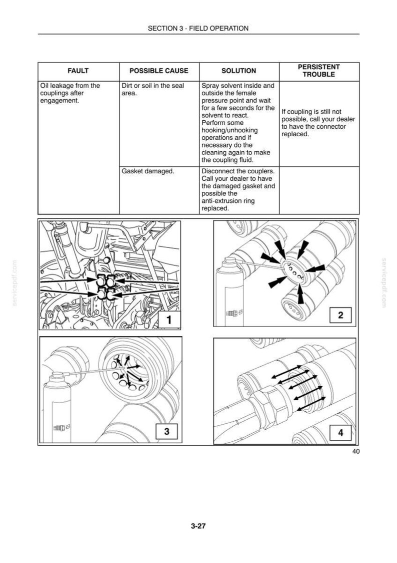 New Holland T4020, T4030, T4040, T4050 Tractor Operator Owners Operation Manual | Instant Pdf Download image 7