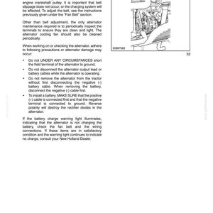 New Holland Boomer 3040, 3045 Tractor Operator Owners Operation Manual | Instant PDF Download image 8