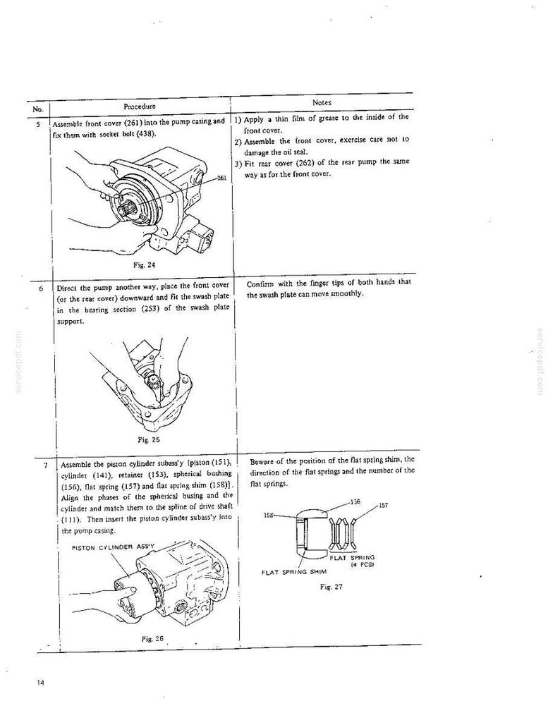 Manual de servicio y reparación para la excavadora hidráulica Kobelco K909 II / Descarga instantánea en PDF imagen 7