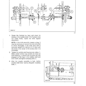 New Holland 2212, 2214, 2216, 2218, 2322, 2324, 2326, 2328 Windrow Forage Header Service Repair Workshop Manual | Instant PDF Download image 7
