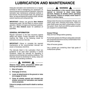 New Holland T1520 Tractor Operator Owners Operation Manual | Instant PDF Download image 7