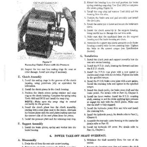 May include: A black and white technical diagram from a Ford Motor Company manual, detailing the removal of a clutch piston with air pressure. The image includes text and diagrams for automotive repair.