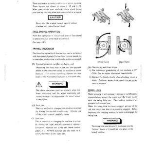 Kobelco MD200BLC Hydraulic Excavator Operator Owners Operation Manual | Instant PDF Download Bild 7