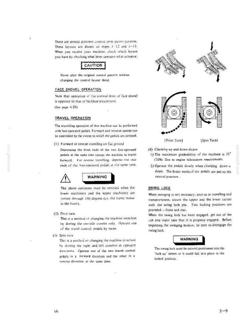 Kobelco MD200BLC Hydraulic Excavator Operator Owners Operation Manual | Instant PDF Download Bild 7