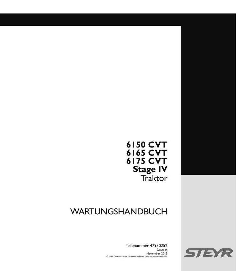 Steyr 6150 Cvt, 6165 CVT, 6175 CVT Stage Iv Traktor Wartungshandbuch Reparatur Werkstatthandbuch | PDF-Download | Market: Europe image 2
