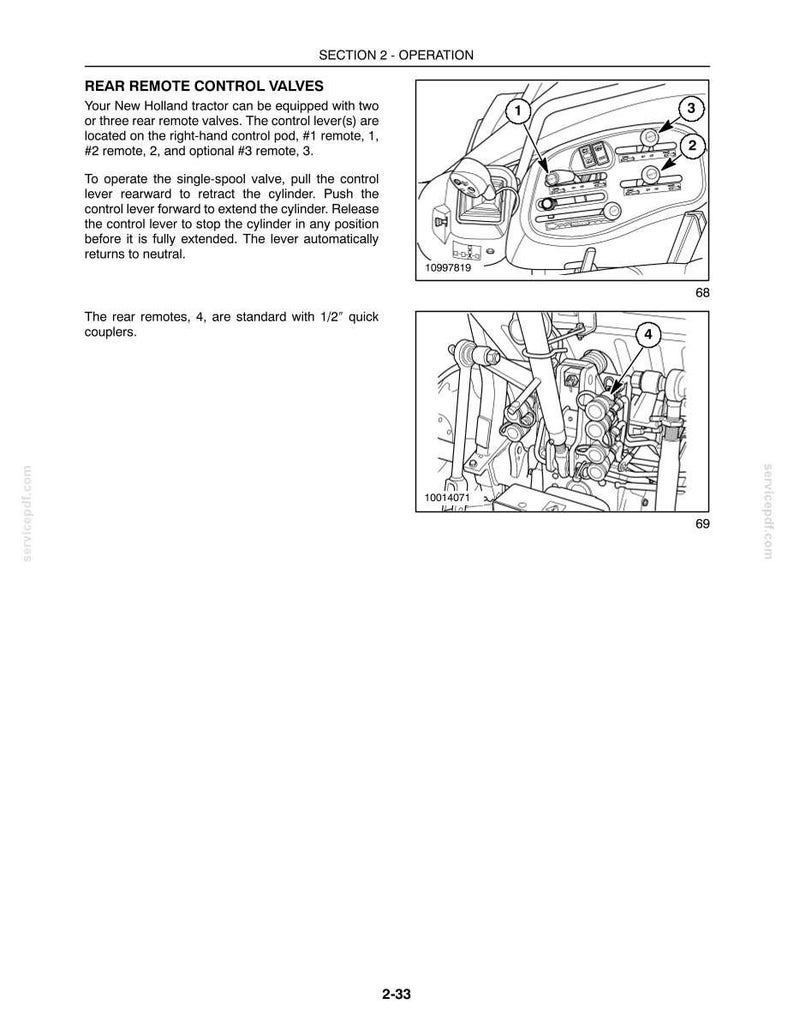 New Holland TC40DA, TC45DA Tractor Operator Owners Operation Manual | Instant PDF Download image 6