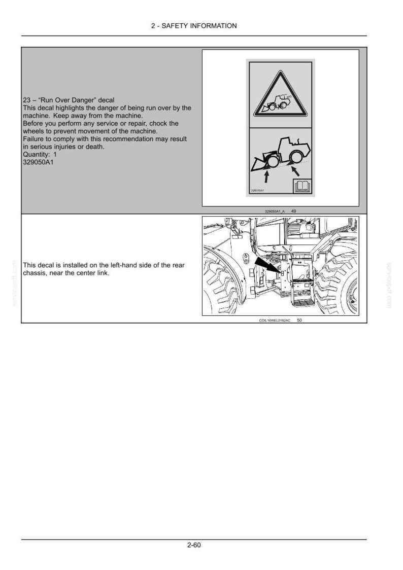 New Holland W130B Wheel Loader Operator Owners Operation Manual Manual | Instant PDF Download image 5