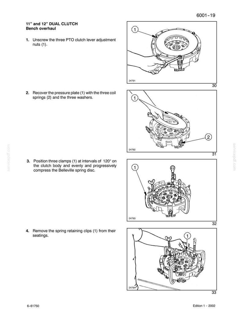 Case Jx55, Jx65, Jx75, Jx85, JX95 traktorer service, reparation och verkstadsmanual PDF | Direkt PDF-nedladdning bild 7