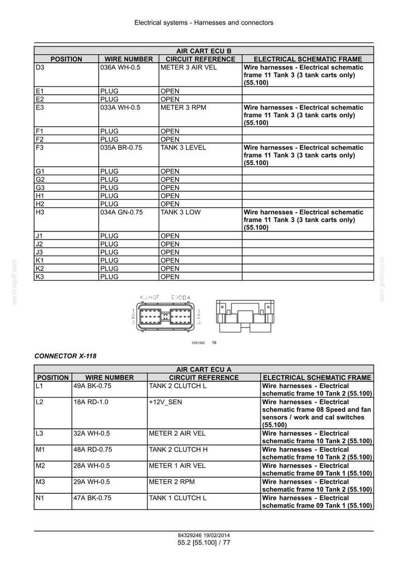 Manual de servicio y reparación para carros neumáticos New Holland P1030, P1040, P1050 y P1060 / Descarga instantánea en PDF imagen 5