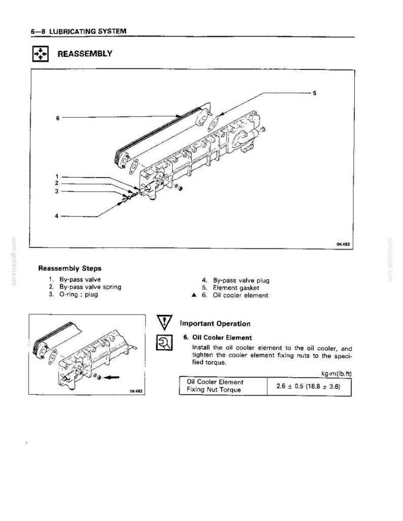 Isuzu 4bb1, 4bd1, 6bb1, 6bd1, 6bg1, 4bd1t, 6BD1T, 6BG1T Industrial Diesel Engine Service Repair Workshop Manual | Instant PDF Download image 8