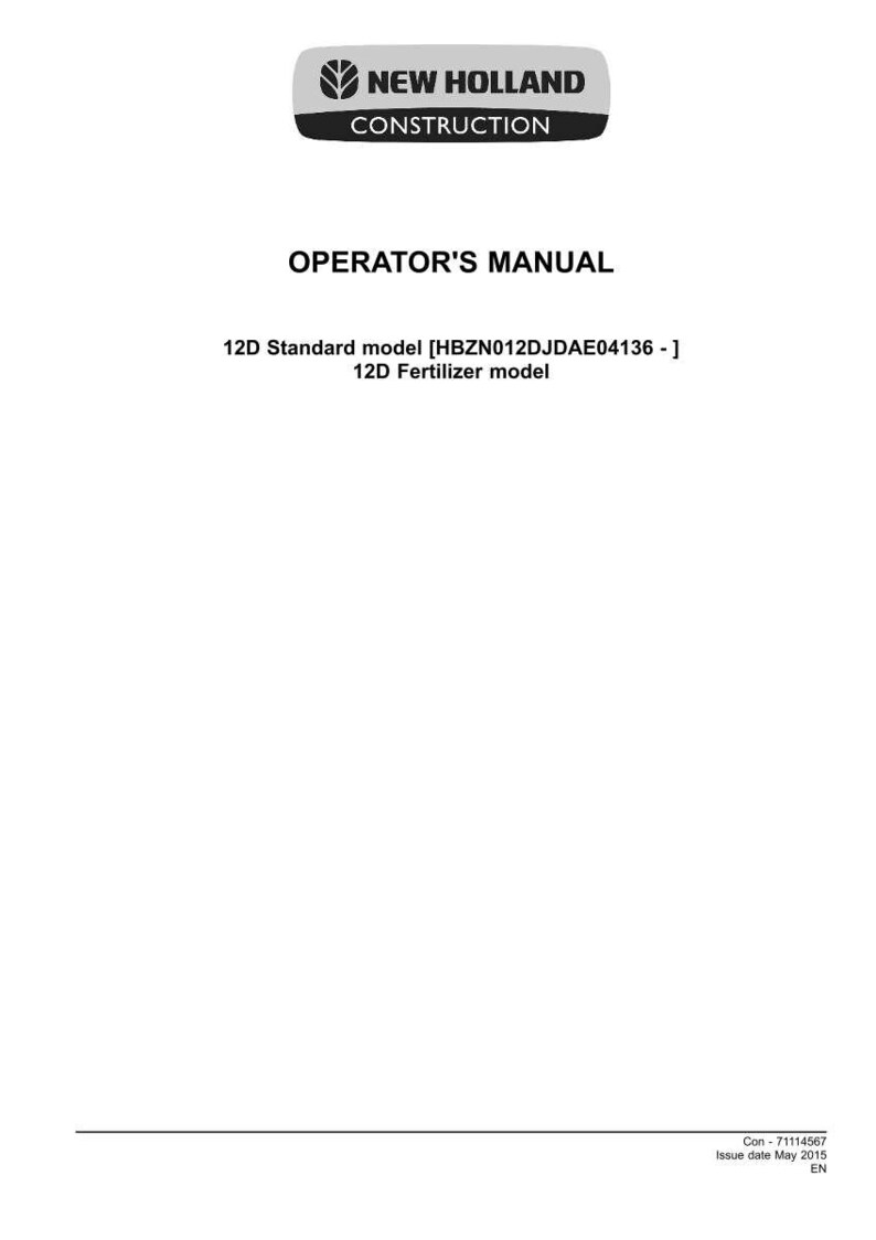 New Holland 12D Standard & Fertilizer Wheel Loader Operator Owners Operation Manual | Instant PDF Download image 3