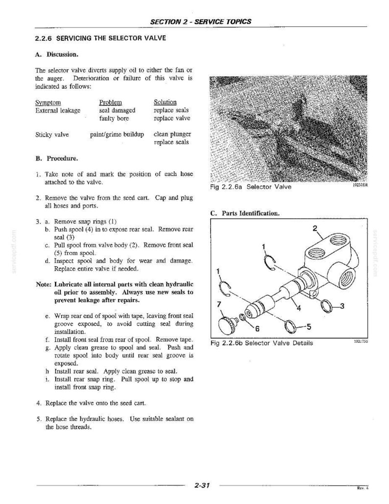 Flexi-Coil 20 Series Seed Cart Equipment Service Repair Workshop Manual | Instant PDF Download image 6