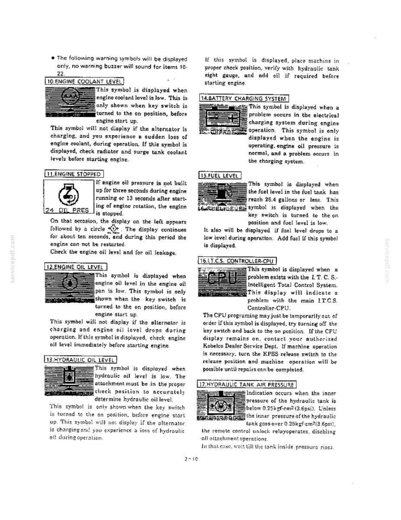 Kobelco Sk400 Iii, SK400LC III Excavator Operator Owners Operation Manual | Instant PDF Download image 6