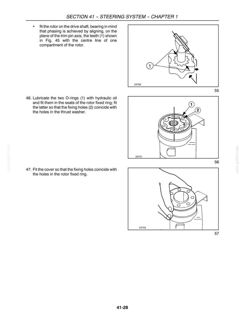 New Holland TT55, TT75 Tractor Service Repair Workshop Manual | Instant PDF Download image 9