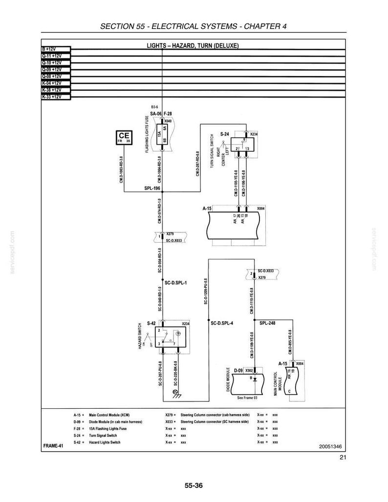 Manuale di officina per la riparazione e la manutenzione delle andanatrici semoventi New Holland HW305, HW305S, HW325 / Download PDF immediato immagine 7