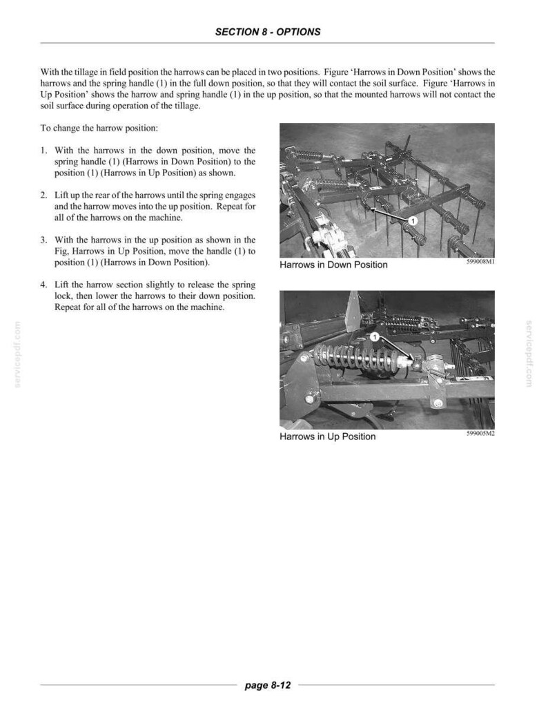 Manual de servicio y reparación del tractor New Holland ST830 / Descarga instantánea en PDF imagen 10