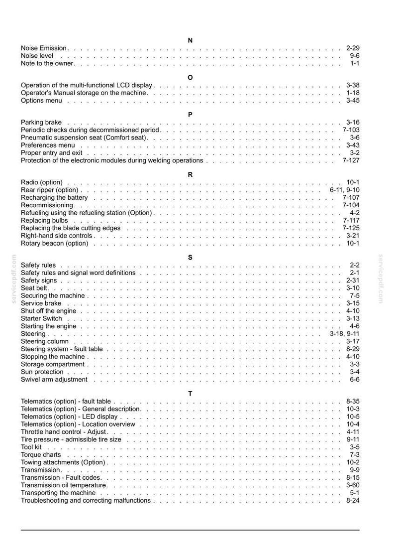 New Holland F106.7a, F106.7, F156.7A, F156.7 Motor-Grader-Operator Besitzer Bedienungsanleitung | Sofort Pdf Download Bild 11