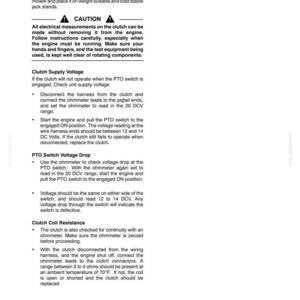 New Holland G5030, G5035 Zero Turn Mower Service Repair Workshop Manual | Instant PDF Download image 8