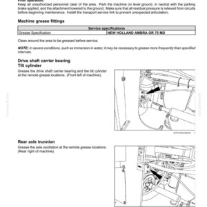 New Holland W110C Wheel Loader Operator Owners Operation Manual | Instant PDF Download image 8
