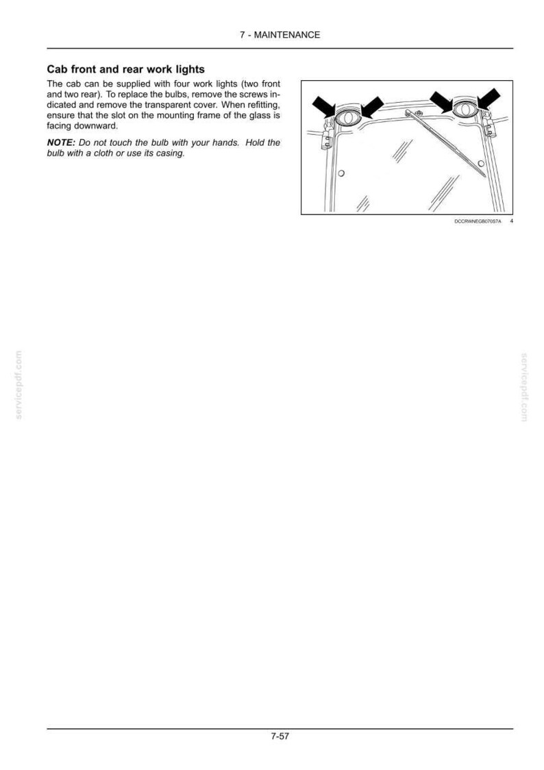 Manual de operación y mantenimiento del tractor New Holland TK4030V, TK4050, TK4050M, TK4060 / Descarga instantánea en PDF imagen 10