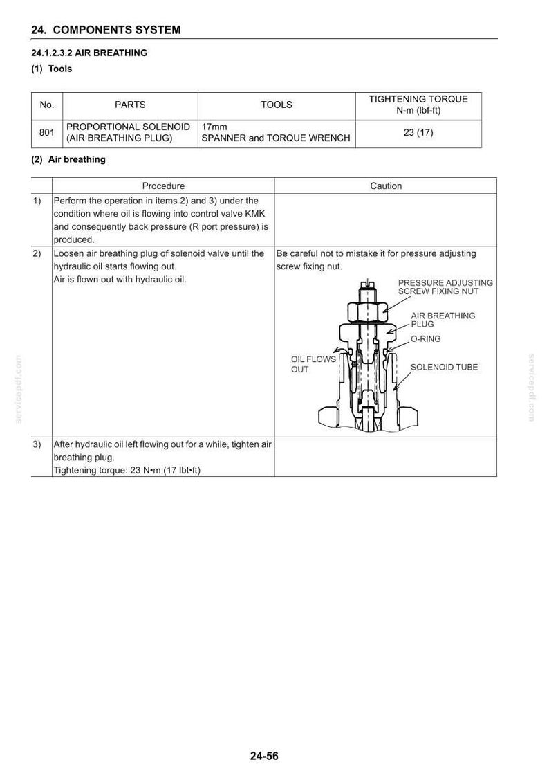 Kobelco 260SRLC-3 Hydraulic Excavator Tier 4 Service Repair Workshop Manual | Instant PDF Download image 4