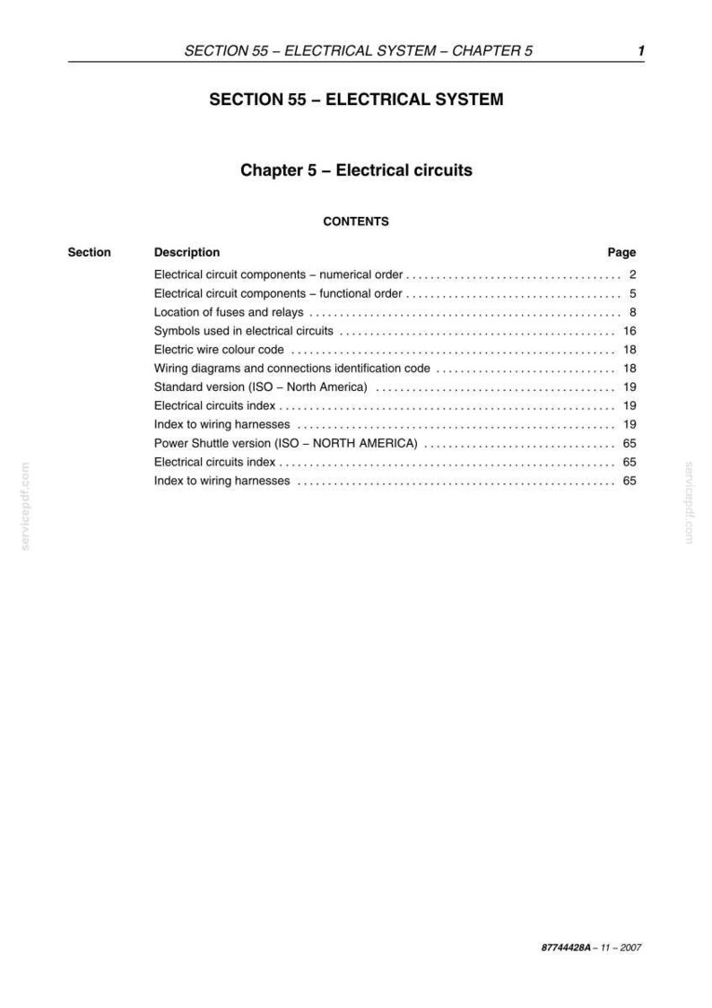 Manual de servicio y reparación para tractores New Holland T4040 y T4050 / Descarga instantánea en PDF imagen 9