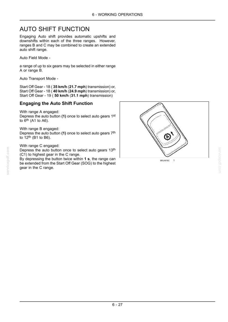 New Holland T7.170, T7.185, T7.200, T7.210 Range and Power Command Tractor Operator Owners Operation Manual | Instant Pdf Download image 6