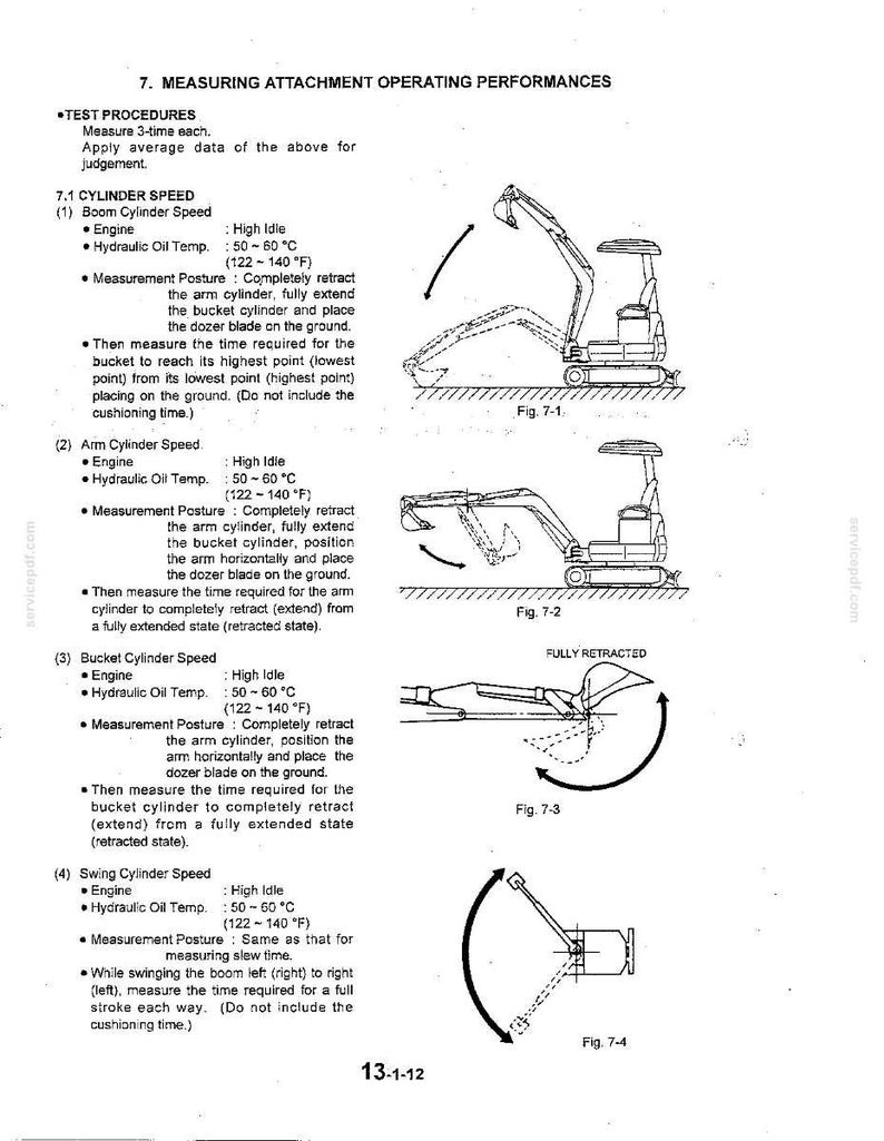 Kobelco SK13SR Hydraulic Excavator Service Repair Workshop Manual | Instant PDF Download image 4