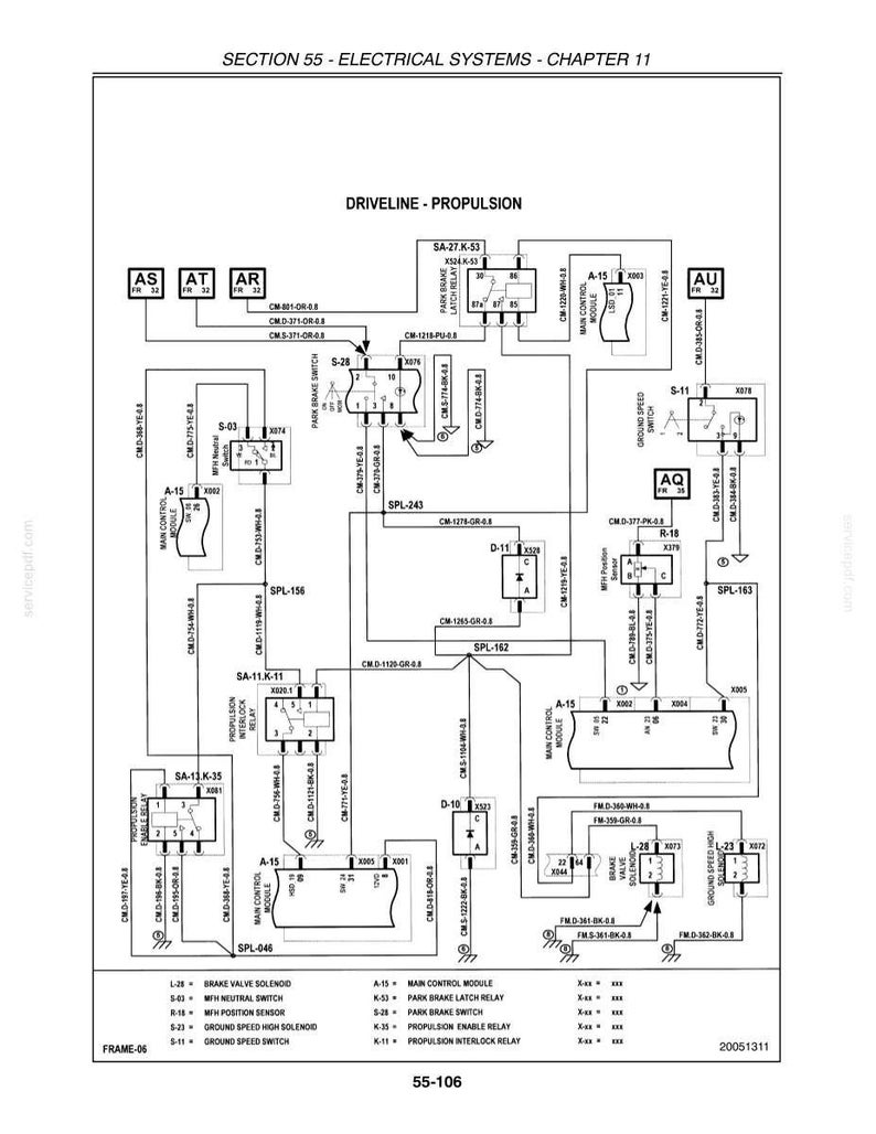 Manuale di officina per la riparazione e la manutenzione delle andanatrici semoventi New Holland HW305, HW305S, HW325 / Download PDF immediato immagine 8