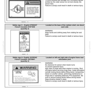 New Holland TV6070 Tractor Operator Owners Operation Manual Manual | Instant PDF Download image 4