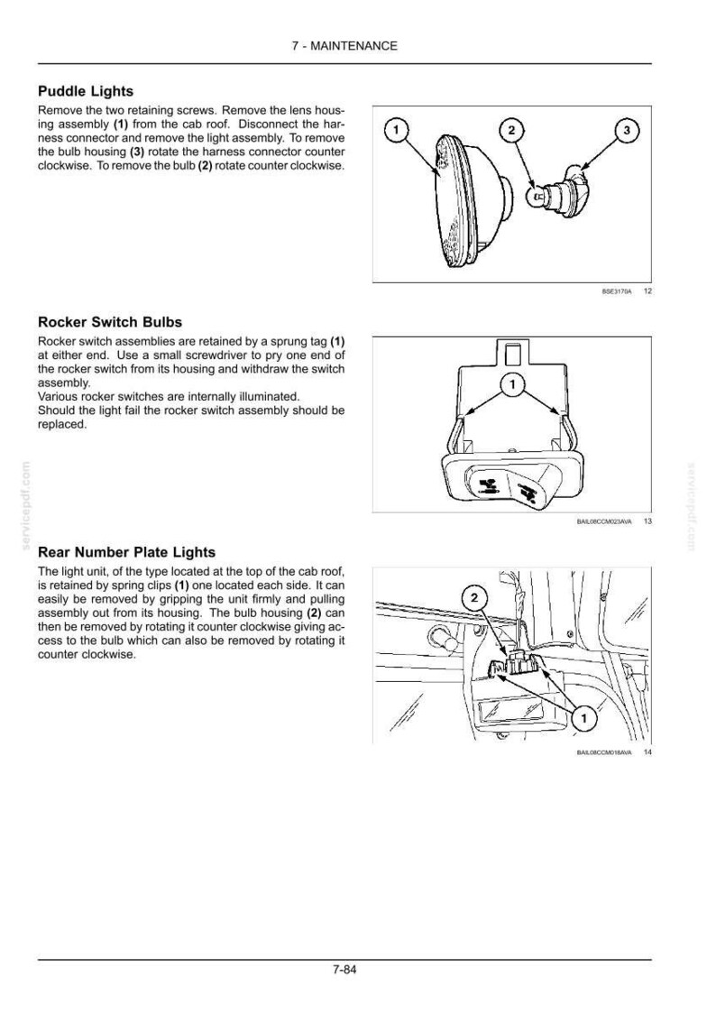 New Holland T7.175, T7.190, T7.210 Tier 4B (final) Tractor Operator Owners Operation Manual | Instant Pdf Download image 10