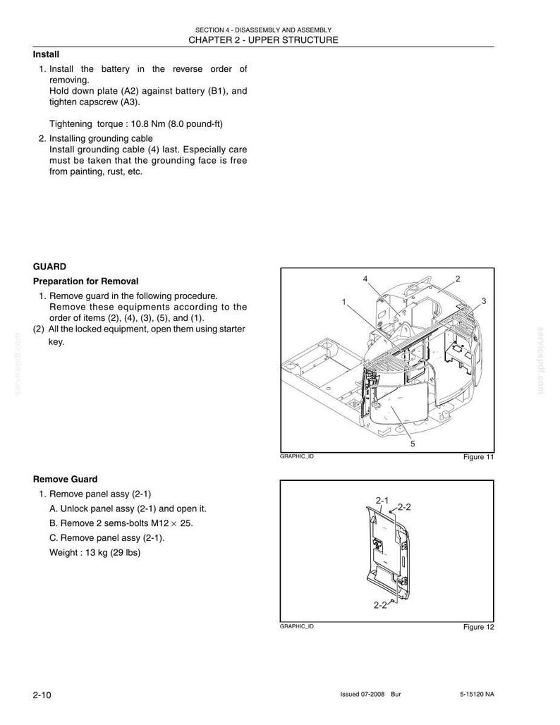 New Holland E80B Tier 4 bandgrävmaskin, service och reparation, verkstadsmanual | Direkt PDF-nedladdning bild 8