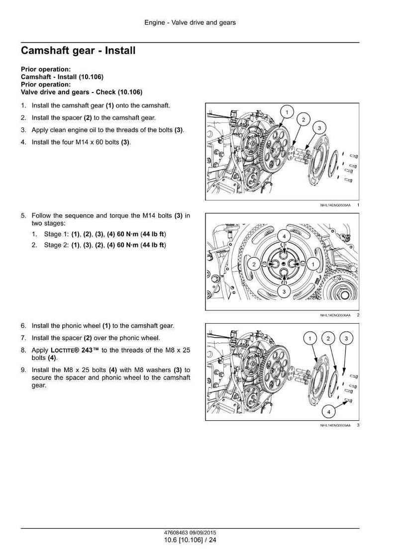 Cnh Cursor 11 Tier 4B (final) and Stage IV Engine Service Repair Workshop Manual | Instant PDF Download image 5