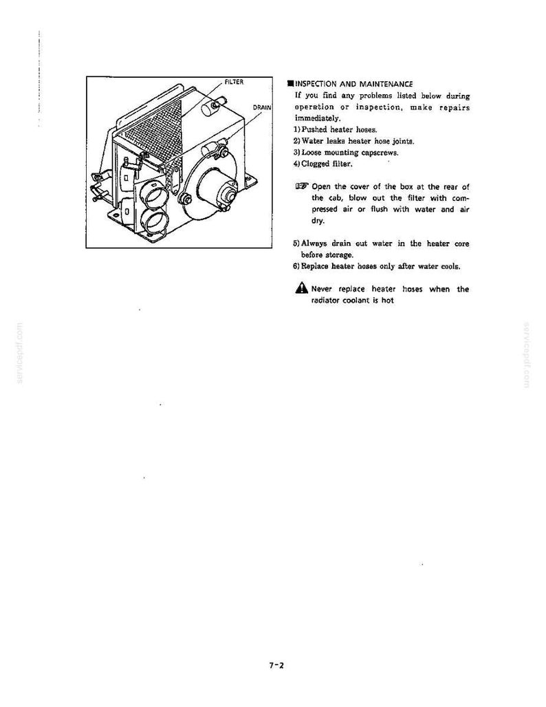 Kobelco SK100 Hydraulic Excavator Operator Owners Operation Manual | Instant PDF Download imagen 3